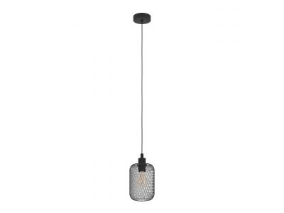 Suspension métal noir WRINGTON H110 cm E27 1X60W