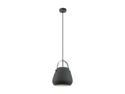 Suspension métal noir BEDNALL E27 1X60W