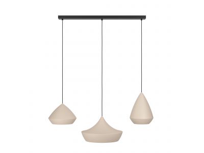 Suspension métal sable TORREMOLINOS E27 3X28W