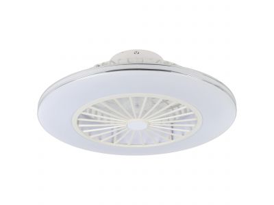 Ventilateur en acrylique blanc LOVISKA led intégrée 37,8W