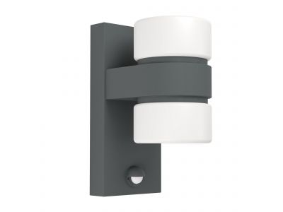 Applique extérieure en aluminium anthracite ATOLLARI led intégrée 2X4,9W