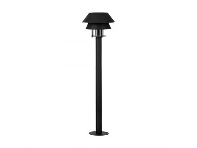 Lampadaire extérieur métal noir CHIAPPERA E27 1X40W