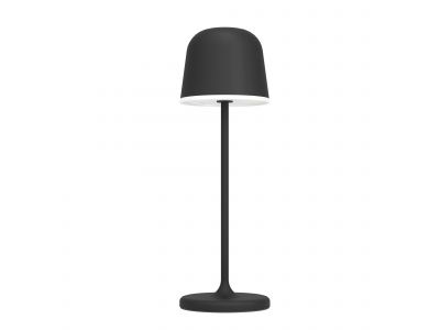 Lampe de sol extérieure en métal noir MANNERA led intégrée 2,2W