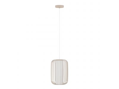 Suspension métal sable TERRAROSA d24 cm E27 1X40W