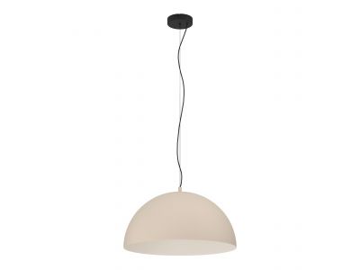 Suspension GAETANO 1 noir/sable H150cm