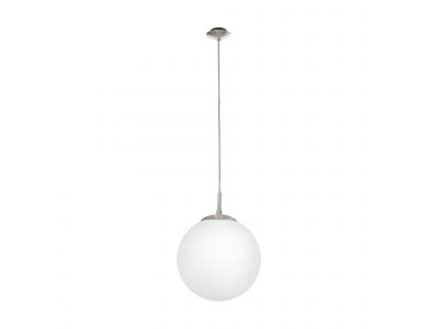 Suspension en verre opale RONDO D25 cm E27 60W