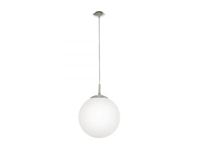 Suspension en verre opale RONDO D30 cm E27 60W