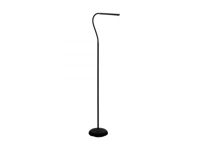 Liseuse LED LAROA noir H130cm