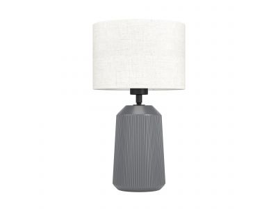 Lampe de table CAPALBIO gris H41cm