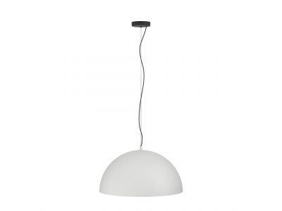 Suspension métal blanc GAETANO E27 1X40W