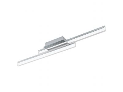 Applique murale en métal chrome PALMITAL led intégrée 2X11W