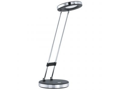 Lampe GEXO argente/noir H32cm