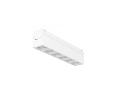 Spot à encastrer en métal blancTPLUS 6 LENS SPOT led intégrée 6,6W