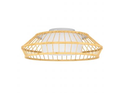 Plafonnier LED YUZU Z dimmable en Bois D46cm