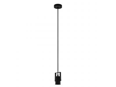 Suspension métal noir CALARI E27 1X40W