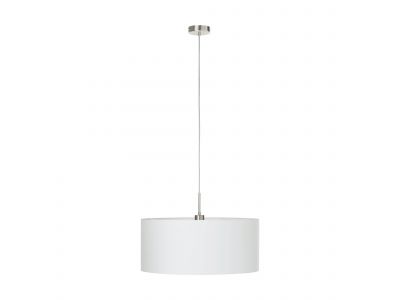 Suspension tissu blanc PASTERI D53CM E27 1X60W