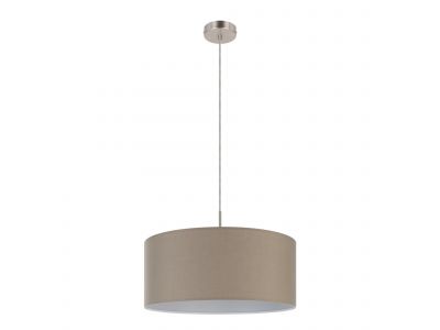 Suspension tissu marron PASTERI D53CM E27 1X60W