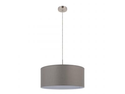 Suspension tissu anthracite PASTERI D53CM E27 1X60W