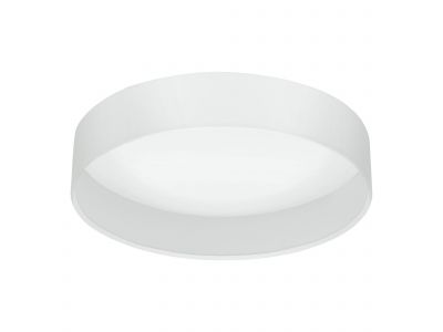 Plafonnier tissu blanc PASTERI LED INT 3X3,6W