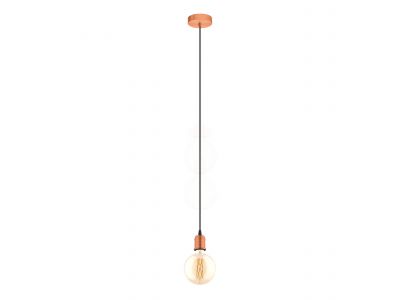 Suspension métal cuivre YORTH E27 1X60W