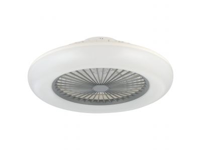 Ventilateur plastique  blanc SAYULITA-L LED INT 3X12,6W