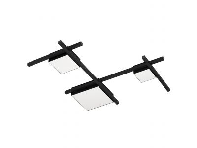 Plafonnier métal noir VIAREGGIO LED INT 1X5,8W