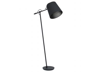 Lampadaire tissu noir GRANADILLOS E27 1X40W