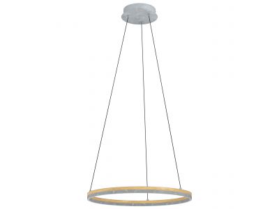 Suspension métal gris CADINARO LED INT 1X36W