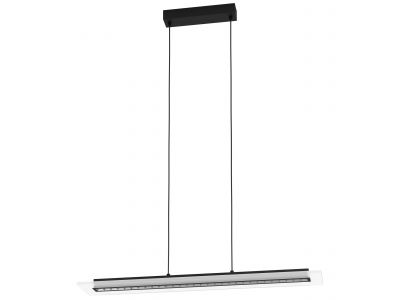 Suspension métal noir BUCITA LED INT 1X29,5W