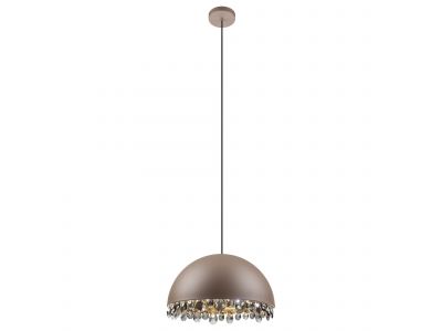 Suspension métal marron GAETANO 2 E27 1X40W