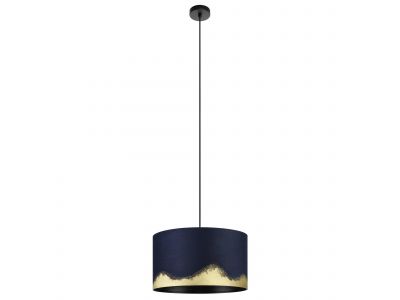 Suspension tissu noir CASUARITA E27 1X40W