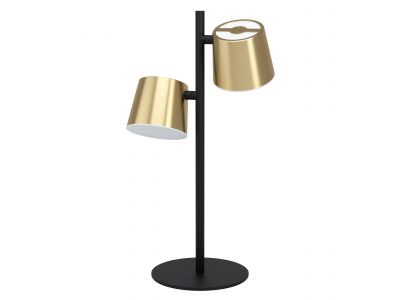 Lampe de sol métal noir ALTAMIRA GU10 2X4,6W