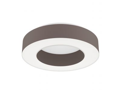 Plafonnier tissu marron GUAMARE LED INT 1X34W