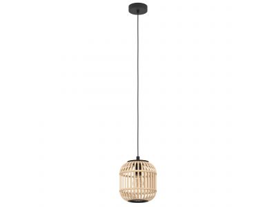 Suspension bambou naturel BORDESLEY D21CM E27 1X28W