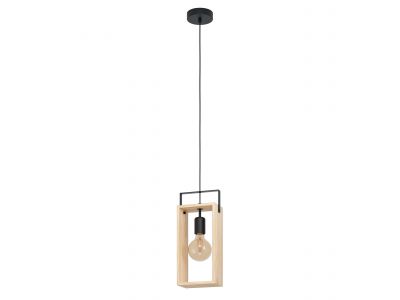 Suspension bois naturel FAMBOROUGH E27 1X40W