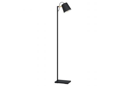 Lampadaire métal noir LACEY E27 1X40W