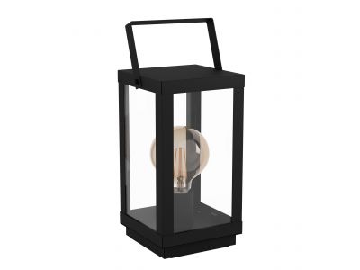 Lampe de sol métal noir BRADFORD 1 E27 1X60W