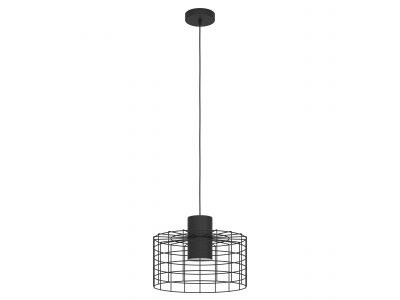 Suspension métal noir MILLIGAN D38CM E27 1X40W