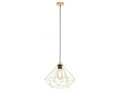 Suspension métal doré TARBES H110 cm E27 1X60W