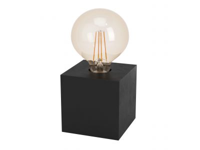 Lampe de table bois noir PRESTWICK 2 E27 1X40W