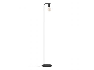 Lampadaire métal noir CRANLEY 1 E27 1X40W