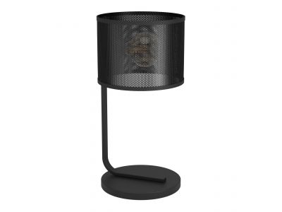 Lampe de table métal noir MANBY E27 1X40W