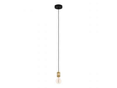 Suspension métal doré YORTH E27 1X40W