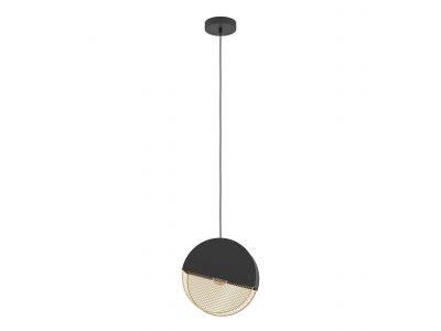 Suspension métal noir MUMBLES E27 1X40W