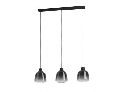 Suspension métal noir SEDBERGH E27 3X40W