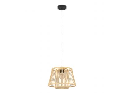 Suspension bambou naturel HYKEHAM E27 1X40W