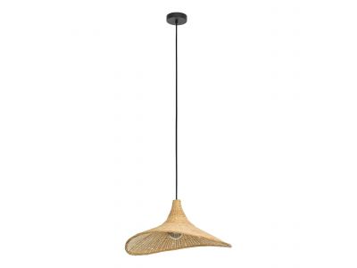 Suspension bois naturel HAXEY E27 1X40W