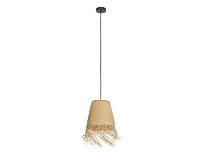 Suspension fibre naturelle naturel AYCLIFFE E27 1X40W