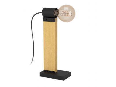 Lampe de table bois bois BAILRIGG E27 1X40W