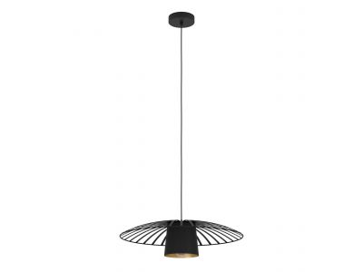 Suspension métal noir FELIXKIRK E27 1X40W